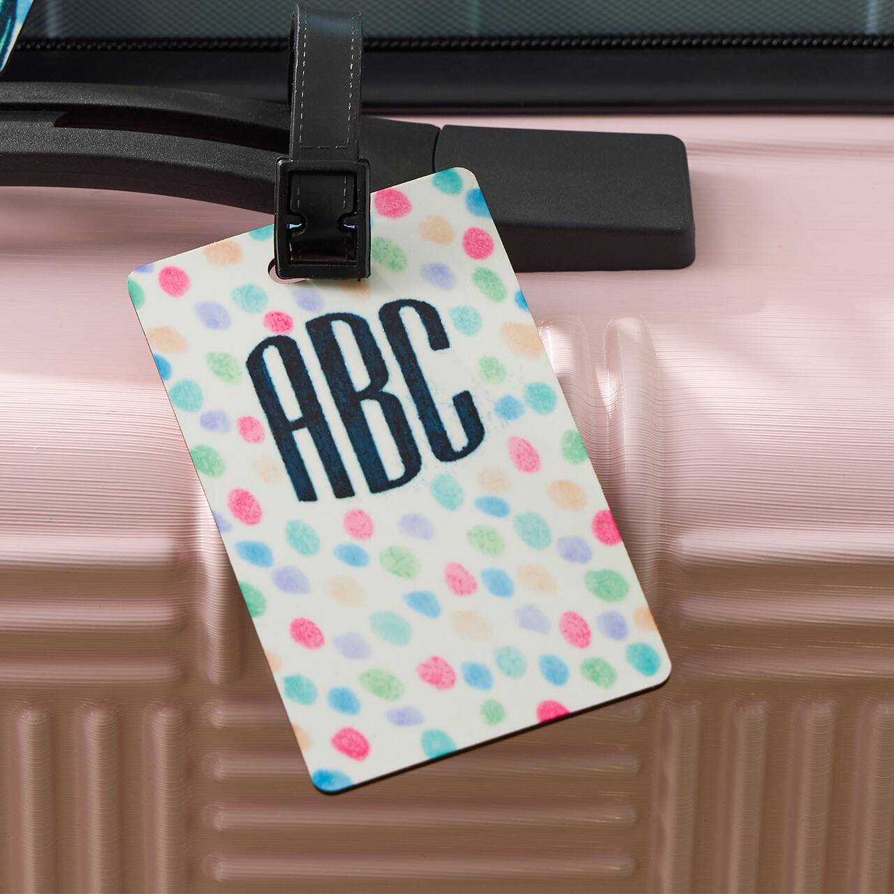 Monogram Sublimation Luggage Tag